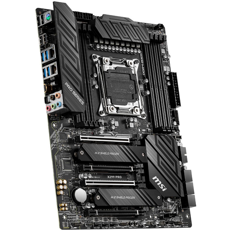 MSI X299 PRO, Intel X299 motherboard - socket 2066