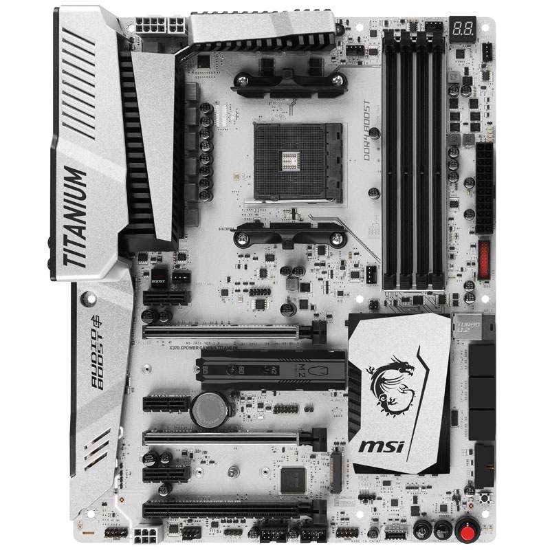 MSI X370 Xpower Gaming Titanium, AMD X370 motherboard socket AM4
