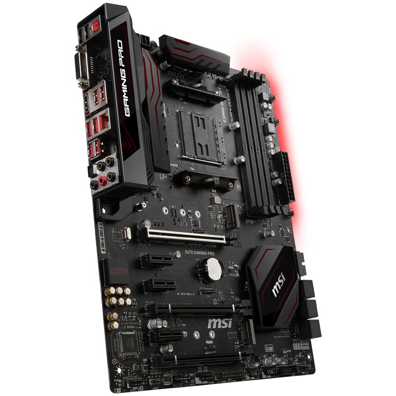 MSI X470 Gaming Pro, AMD X470 Motherboard - Socket AM4