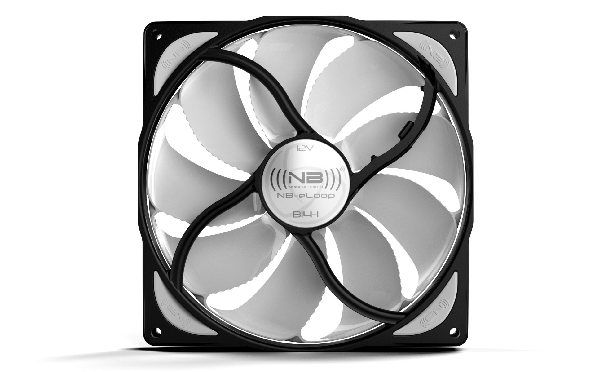 Noiseblocker NB-eLoop B14-PS Bionic fan ( 140x140x29mm ) - Watercooling UK