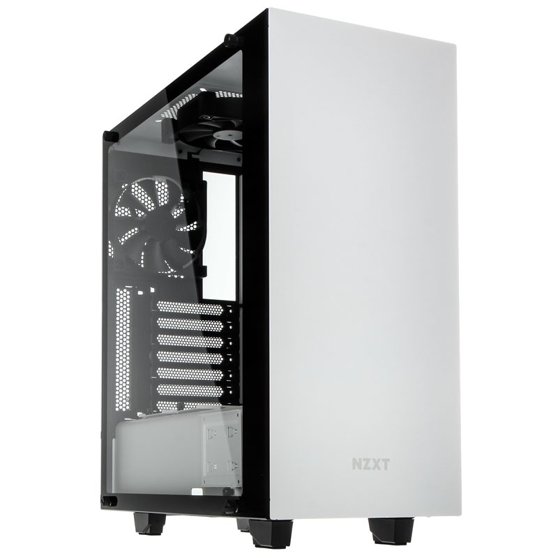 NZXT S340 Elite Matte White Mid Tower Case