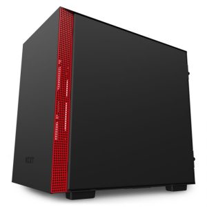 NZXT H210i Matte Red Mini-ITX Case