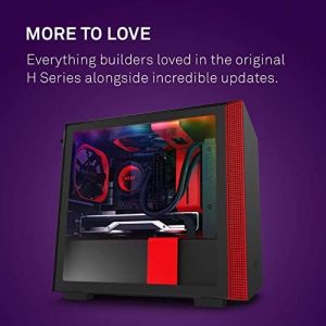 NZXT H210i Matte Red Mini-ITX Case