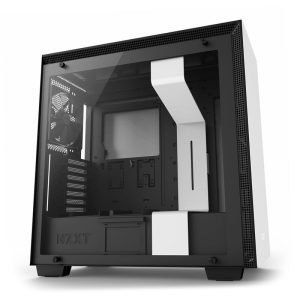 NZXT H700 Midi-Tower - black / white Window