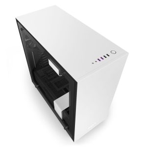 NZXT H700 Midi-Tower - black / white Window