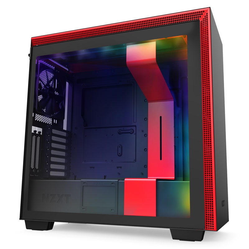 NZXT H710i Matte Red Case