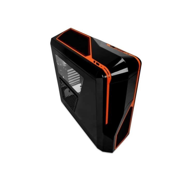 NZXT Phantom 410 Black / Orange Stripes Mid Tower Case