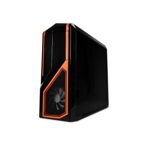 NZXT Phantom 410 Black / Orange Stripes Mid Tower Case