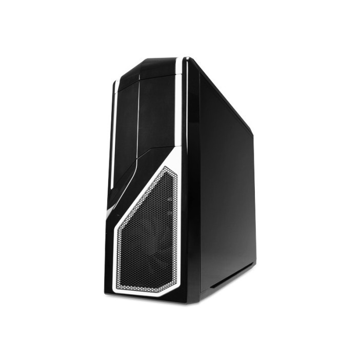 NZXT Phantom 410 Black / White Stripes Mid Tower Case