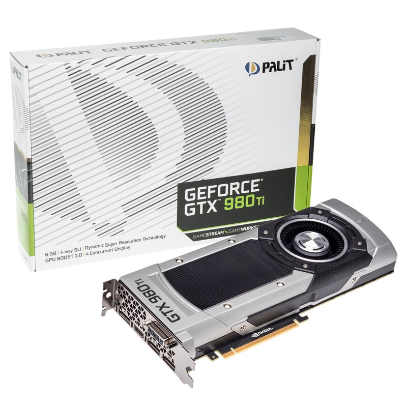 Palit GeForce GTX 980 Ti, 6144 MB GDDR5