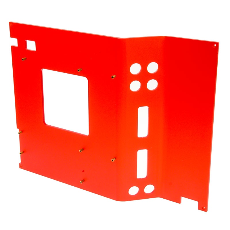 Parvum system S2.0 motherboard wall - red