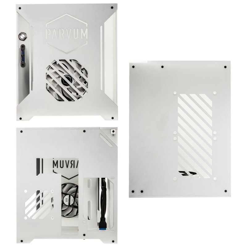 Parvum system Veer 1.0 Mini-ITX housing - white