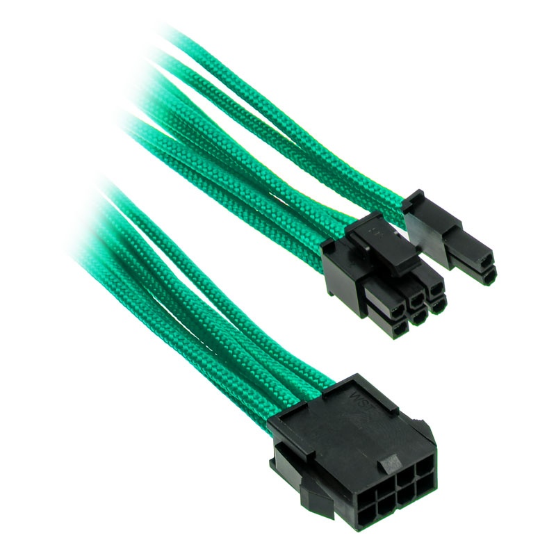 PHANTEKS 6 + 2-pin PCIe extension 50cm - sleeved green