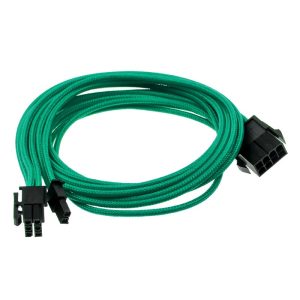 PHANTEKS 6 + 2-pin PCIe extension 50cm - sleeved green