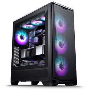 PHANTEKS Eclipse G400A Midi Tower, Tempered Glass, D-RGB - black