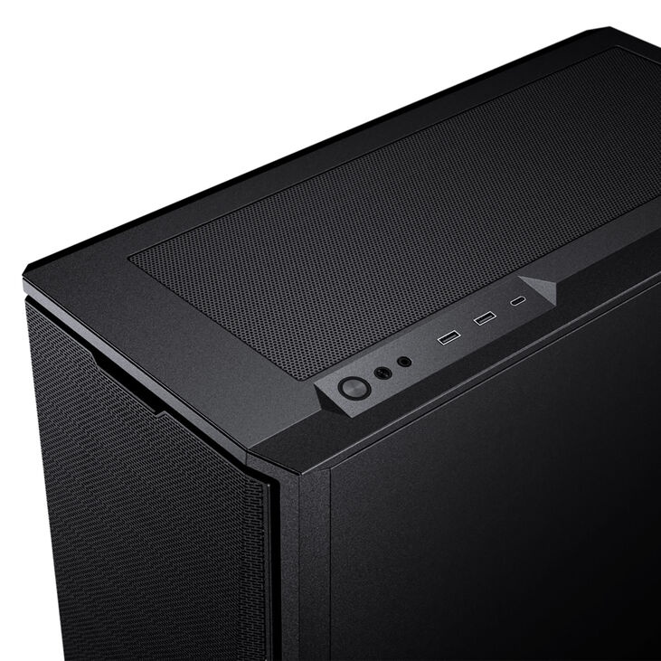 PHANTEKS Eclipse G400A Midi Tower, Tempered Glass, D-RGB - black