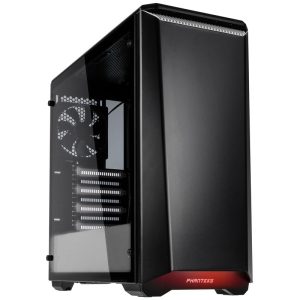PHANTEKS Eclipse P400 Mid-Tower, tempered glass - black / white