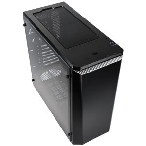 PHANTEKS Eclipse P400 Mid-Tower, tempered glass - black / white