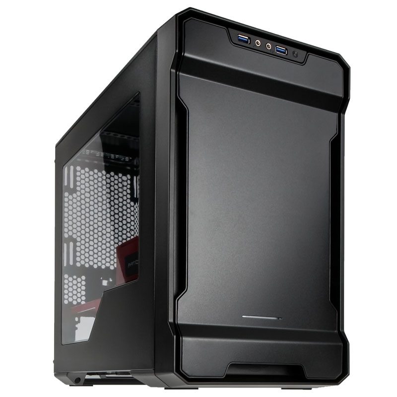 Phanteks Enthoo Evolv ITX Mini-ITX housing - Black / Red Window