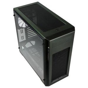 Phanteks Enthoo Pro M Midi-Tower - titanium green Acrylic Window