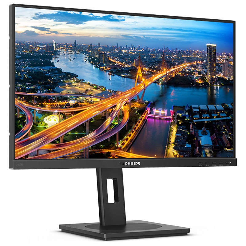 Philips 246B1 LCD monitor, 60.5 cm (23.8), 75 Hz, IPS, HDMI/DP/USB-C