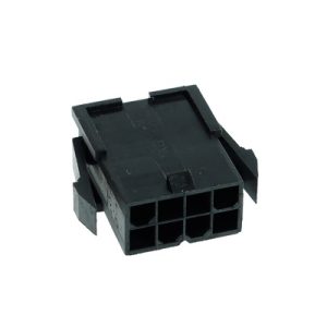 Phobya ATX Power Connector 4+4Pin female inc. 8 Pins - Black : image 3