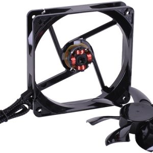 Phobya G-Silent 12 1600rpm Black Silent Edition ( 120x120x25mm )