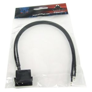 Phobya LEDready Twin 5mm Ultra-bright red 30cm - black