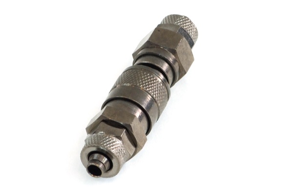 Phobya quick release coupling 8/6mm - black nickel