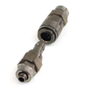 Phobya quick release coupling 8/6mm - black nickel