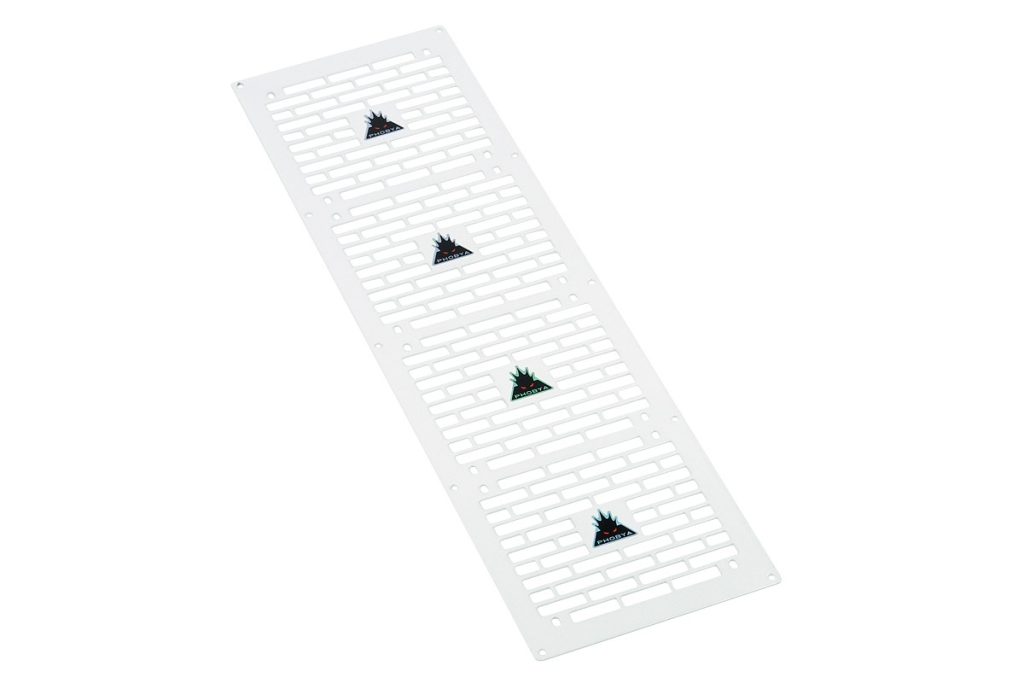 Phobya radiator grill quad (480) - Bricky - white