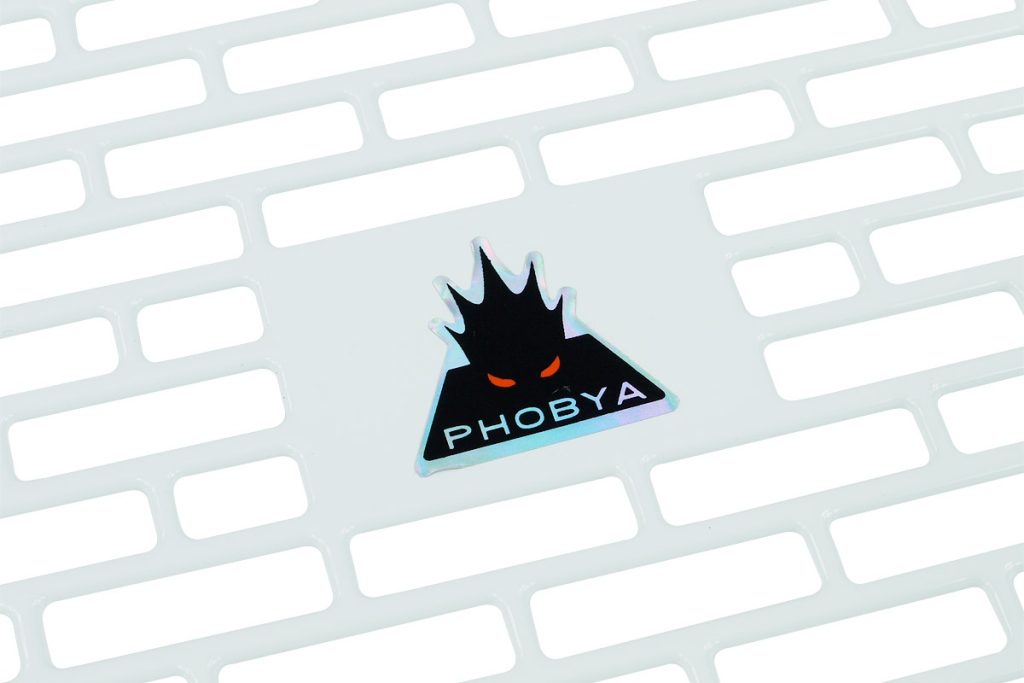 Phobya radiator grill quad (480) - Bricky - white