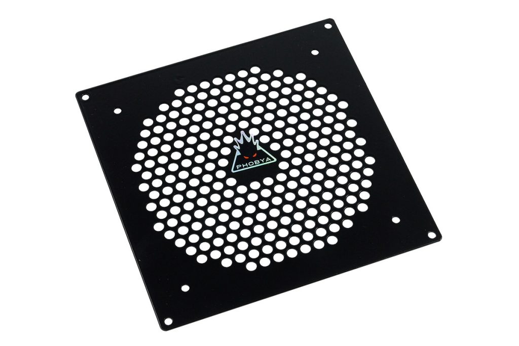 Phobya radiator grill single (140) - Hole Series - black