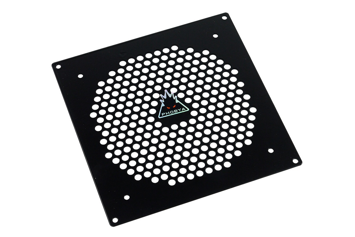 Phobya radiator grill single (140) - Hole Series - black