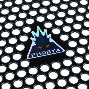 Phobya radiator grill single (140) - Hole Series - black