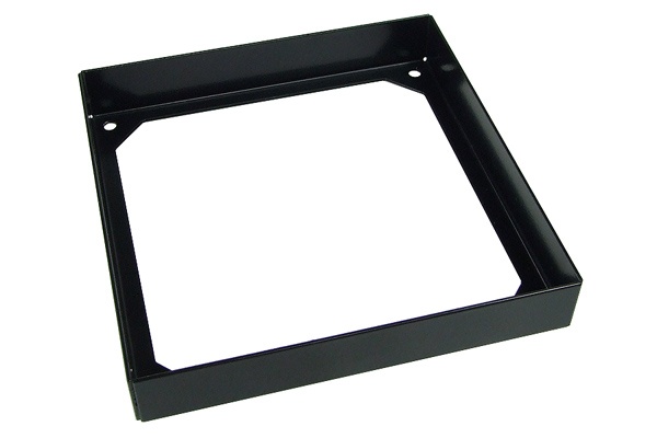 Shroud For Radiator Phobya radiator shroud 20mm for 120mm fans (black) - Watercooling UK