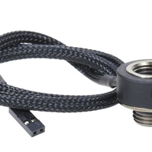 Phobya Temperature Sensor in / outer thread G1 / 4 - black nickel