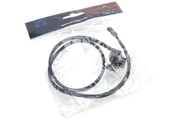 Phobya Temperature Sensor in / outer thread G1 / 4 - black nickel