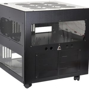 Phobya WaCoolT cube 1 medium Water Case Black - Aluminium Edition
