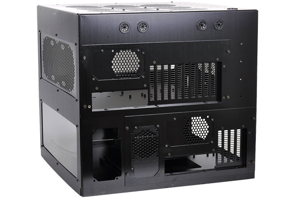 Phobya WaCoolT cube 1 medium Water Case Black - Aluminium Edition