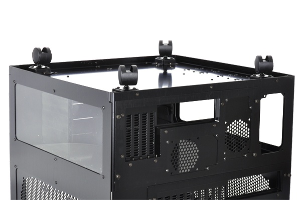 Phobya WaCoolT cube 1 medium Water Case Black - Aluminium Edition