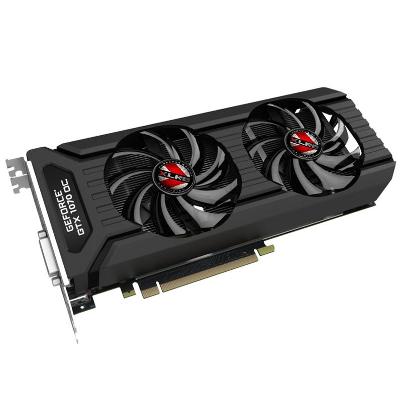 PNY GeForce GTX 1070 XLR8 OC Gaming Dual Fan, 8192 MB GDDR5