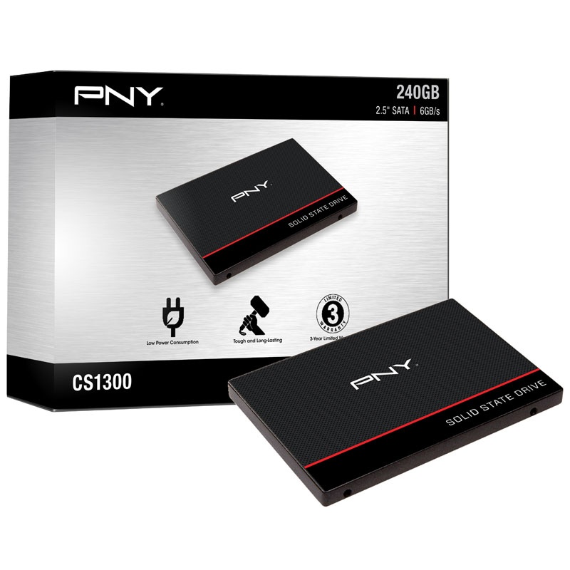 PNY Technologies PNY CS1311, 2.5 inch SSD, SATA 6G - 240GB
