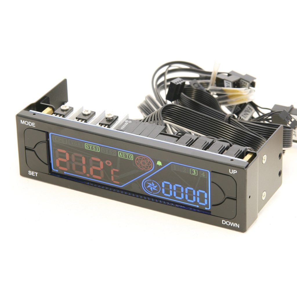 Powercool Ambience LCD Fan Controller 4 x Fan Speed/Temperature Control