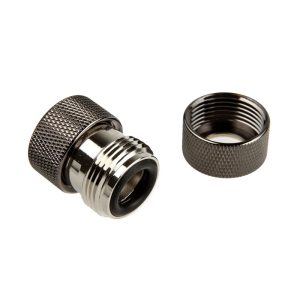 PrimoChill Ghost Compression Fitting for Acrylic Tube 13/10mm - Shiny Black