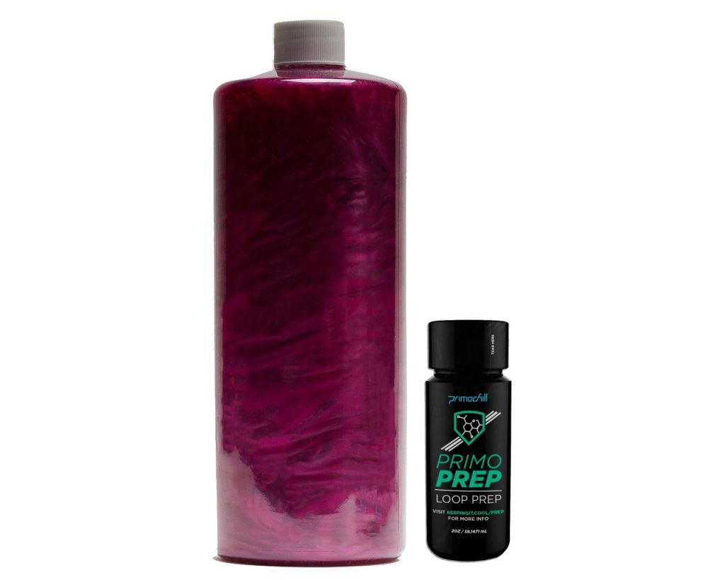 PrimoChill VUE Pre-Mix Display Coolant and PrimoPrep (910ml / 32oz) - Black Cherry