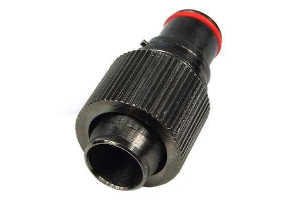Quick release connector 16/13mm (1/2) plug – black nickel