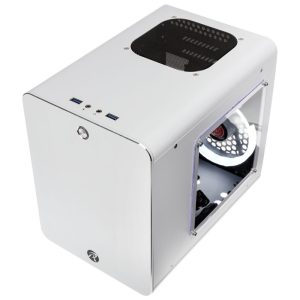 RAIJINTEK Metis Plus Mini-ITX Case - White Window