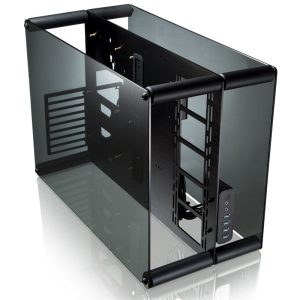 RAIJINTEK PAEAN Benchtable / Showcase - black Window