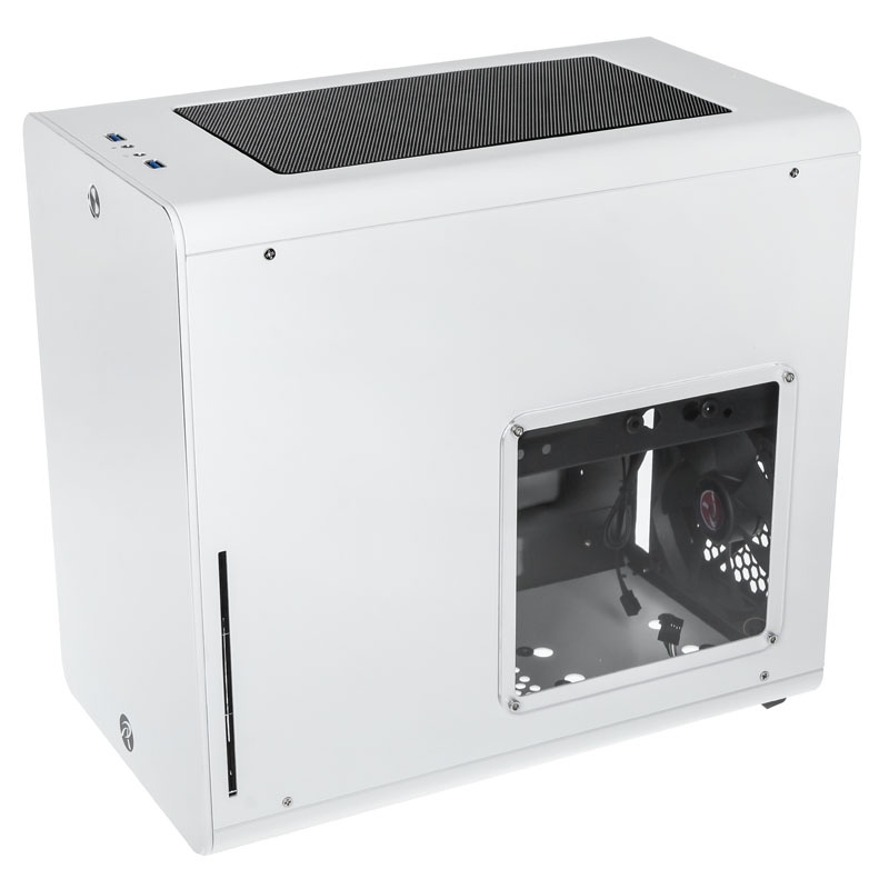RAIJINTEK STYX Micro-ATX Case - White Window